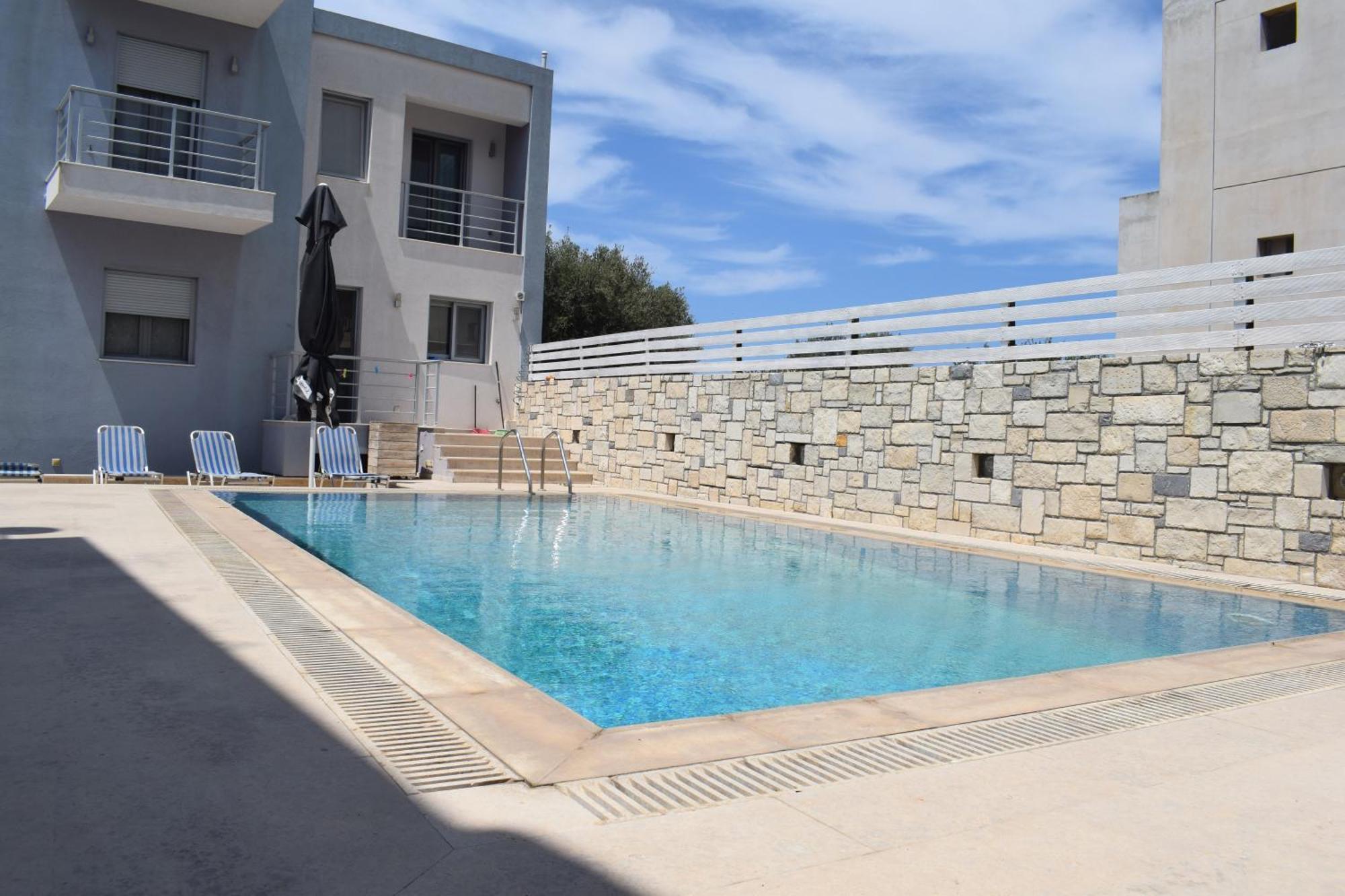 Aquarock Villa With Private Pool Prassás Kültér fotó
