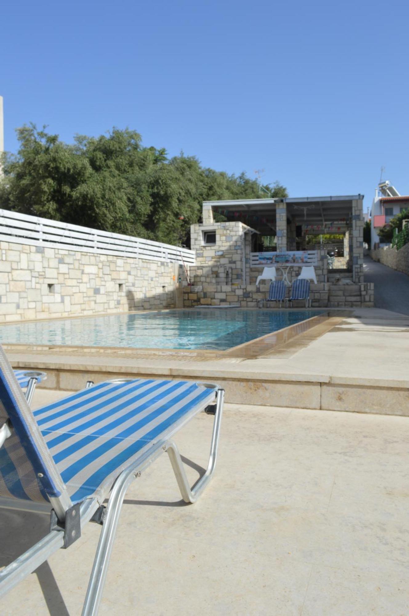 Aquarock Villa With Private Pool Prassás Kültér fotó