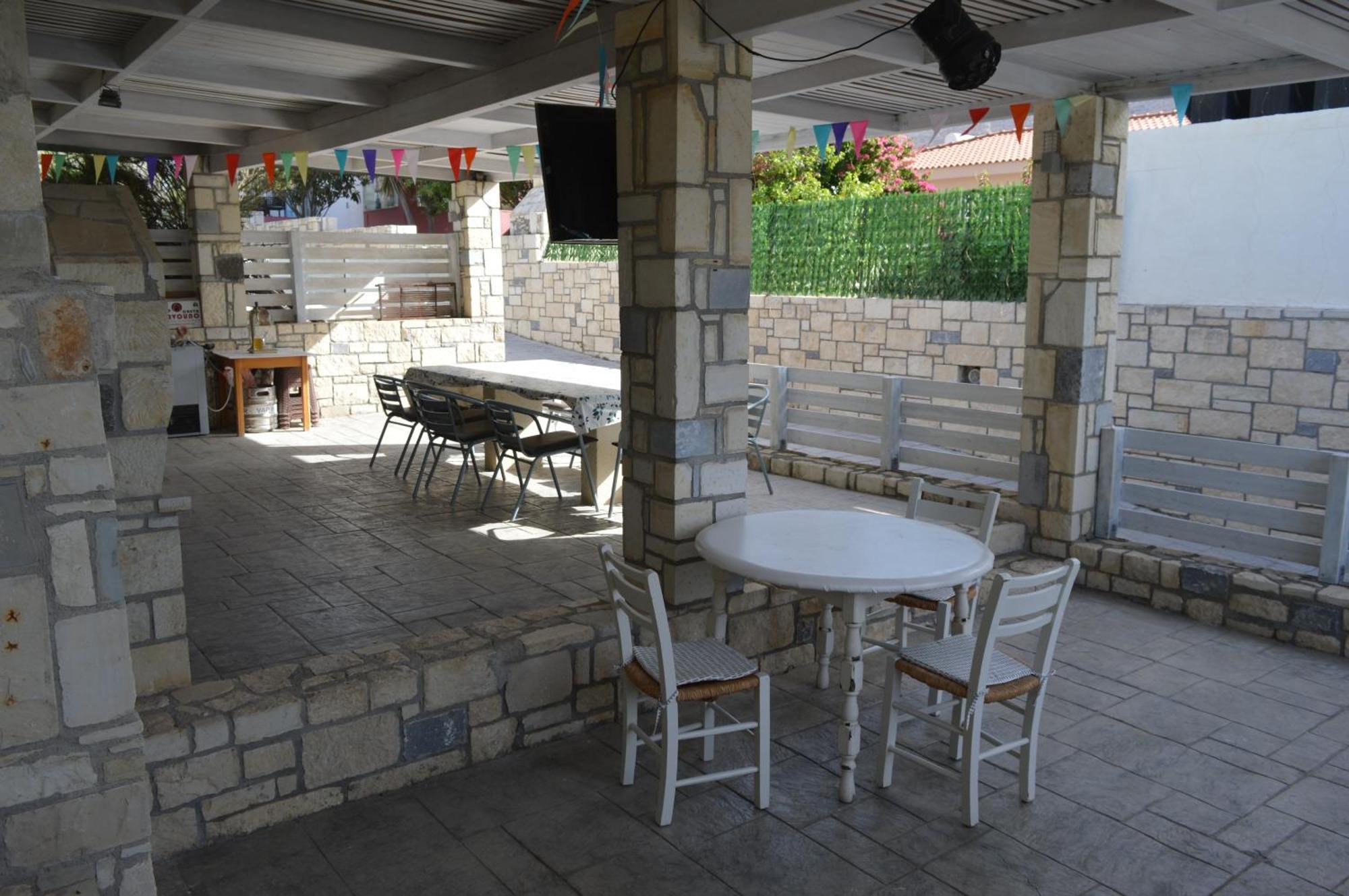 Aquarock Villa With Private Pool Prassás Kültér fotó